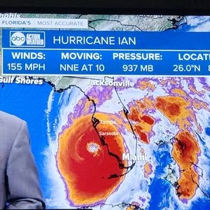 Hurricane🌀🌪🌧 Ian is OTW to Florida...My 1st one while living here...